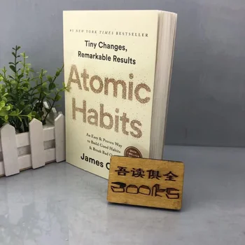 James Clear tarafından Atomik Alışkanlıklar İyi Alışkanlıklar Oluşturmanın ve Kötü Alışkanlıklardan Kurtulmanın Kolay ve Kanıtlanmış Bir Yolu Öz yönetim Kendini geliştirme Kitapları