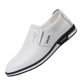 2023 Moda erkek mokasen ayakkabıları Erkek Deri rahat ayakkabılar Yüksek Kaliteli Yetişkin Moccasins Adam sürüş ayakkabısı Erkek Ayakkabı Unisex