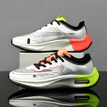 Koşu ayakkabıları Nefes Açık spor ayakkabı Hafif Dantel-up Sneakers Kadınlar için Rahat Atletik Erkekler Eğitim Ayakkabı