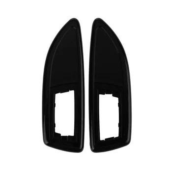 Araba Parlak Siyah Yan Lamba Kapağı Yan İşaretleyici aydınlatma koruması için Vauxhall Corsa D / VXR Astra H / J Zaf B Insignia Corsa E